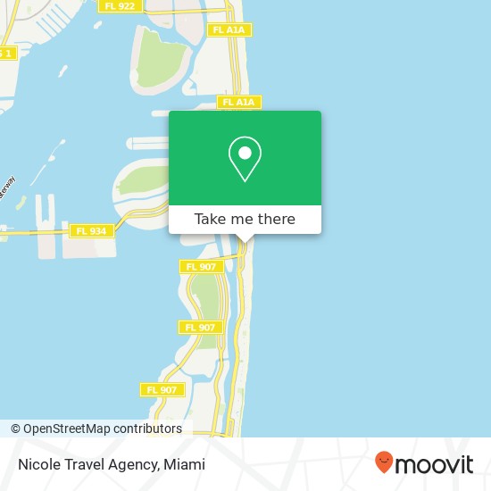 Mapa de Nicole Travel Agency