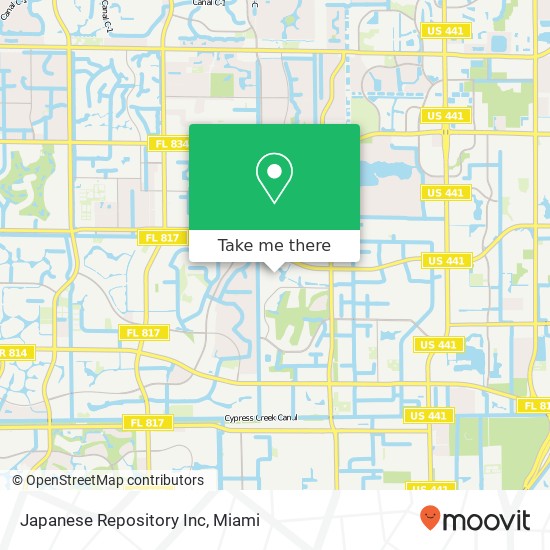 Japanese Repository Inc map