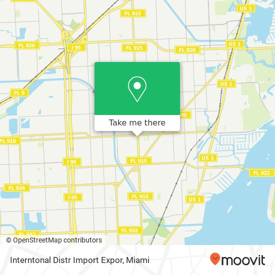 Interntonal Distr Import Expor map