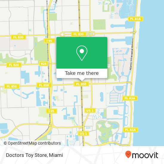 Doctors Toy Store map