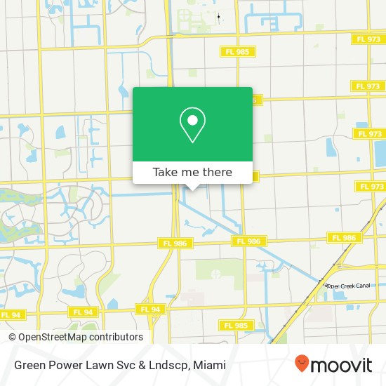 Green Power Lawn Svc & Lndscp map