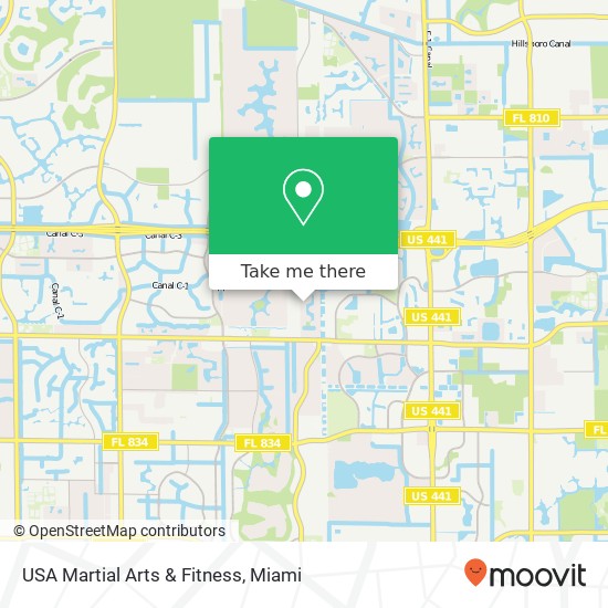 USA Martial Arts & Fitness map