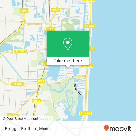 Brugger Brothers map