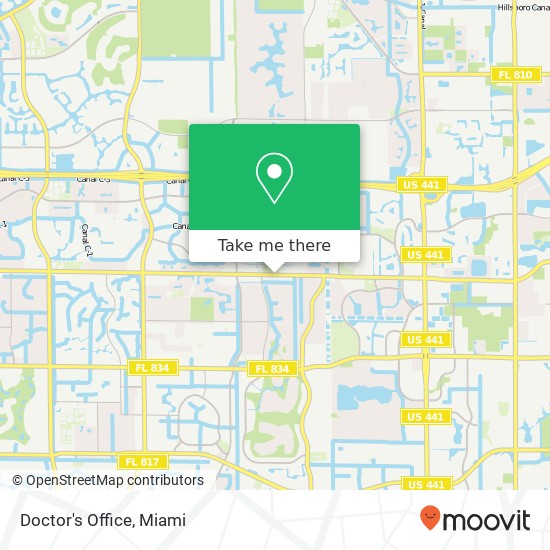 Doctor's Office map