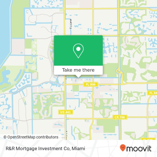 R&R Mortgage Investment Co map