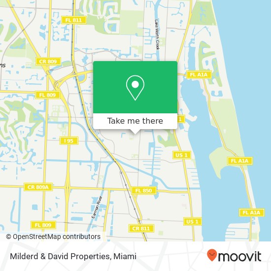 Mapa de Milderd & David Properties