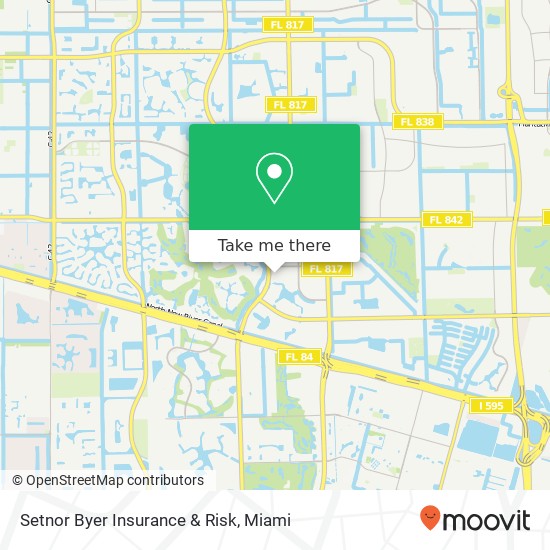 Setnor Byer Insurance & Risk map