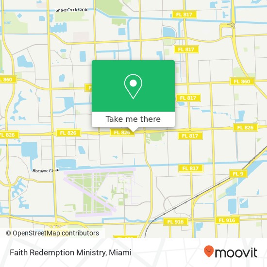 Faith Redemption Ministry map
