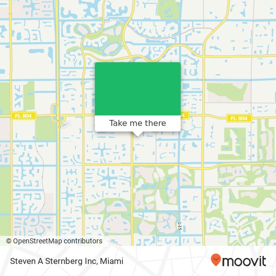 Steven A Sternberg Inc map