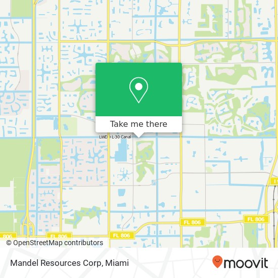 Mandel Resources Corp map