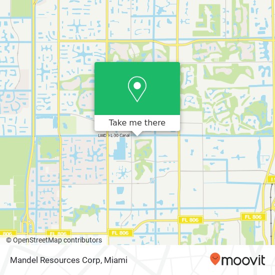 Mapa de Mandel Resources Corp