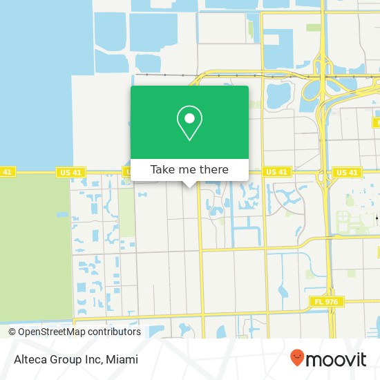 Alteca Group Inc map