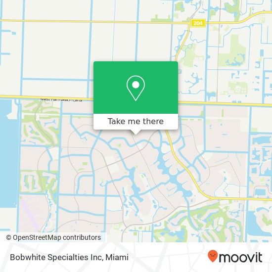 Mapa de Bobwhite Specialties Inc
