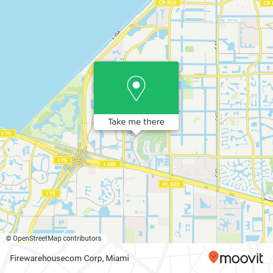 Mapa de Firewarehousecom Corp