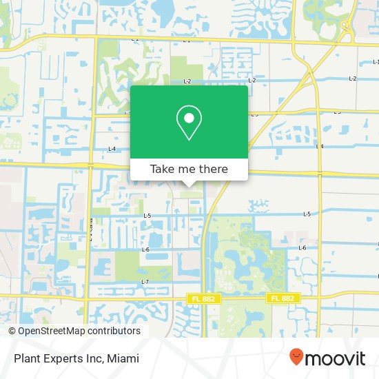 Plant Experts Inc map