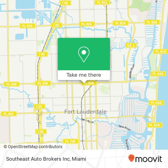 Mapa de Southeast Auto Brokers Inc