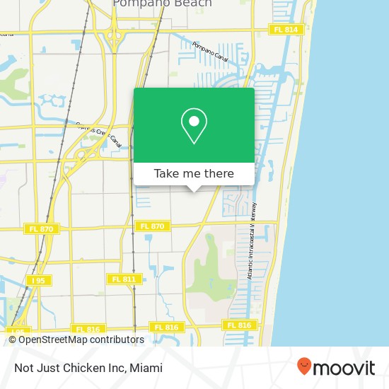 Not Just Chicken Inc map