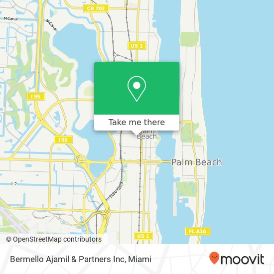 Bermello Ajamil & Partners Inc map