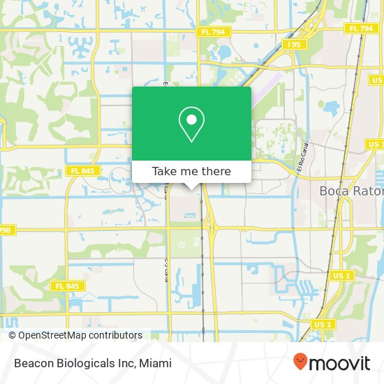 Beacon Biologicals Inc map