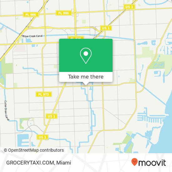 GROCERYTAXI.COM map