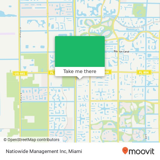 Natiowide Management Inc map