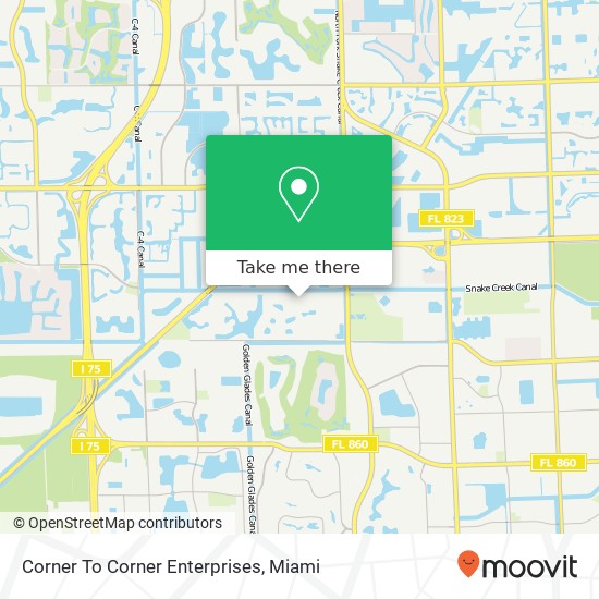 Mapa de Corner To Corner Enterprises