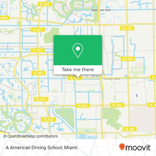 Mapa de A American Driving School