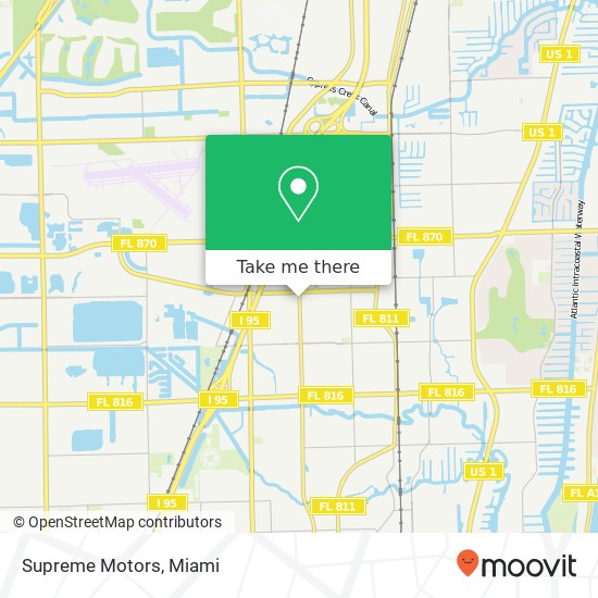 Mapa de Supreme Motors