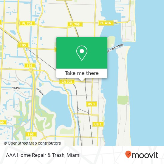 Mapa de AAA Home Repair & Trash