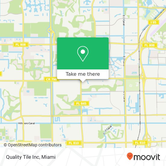 Mapa de Quality Tile Inc