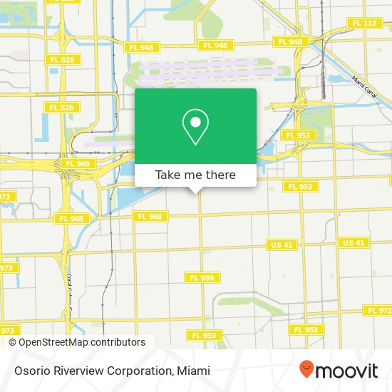 Osorio Riverview Corporation map