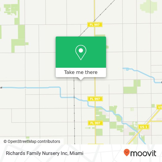 Richards Family Nursery Inc map