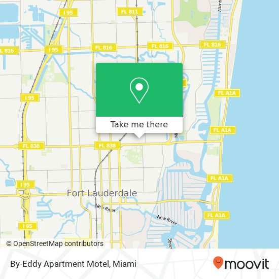 Mapa de By-Eddy Apartment Motel