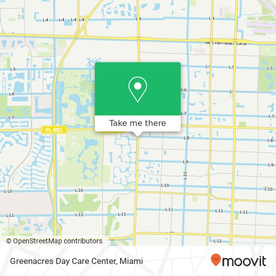 Mapa de Greenacres Day Care Center