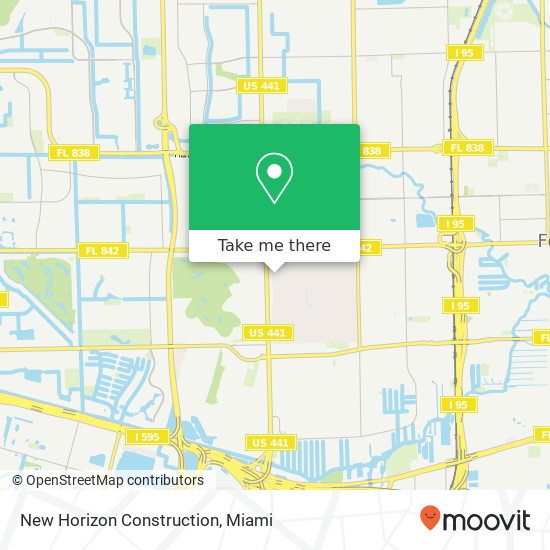 Mapa de New Horizon Construction