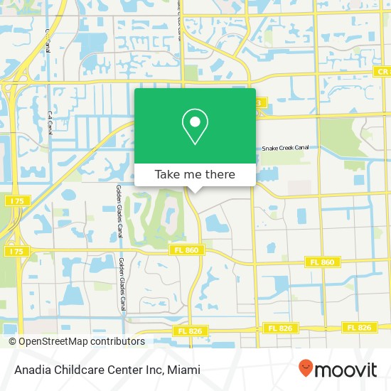 Anadia Childcare Center Inc map