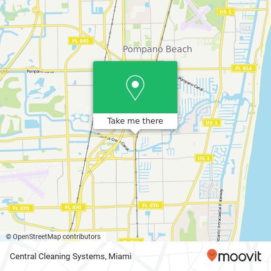 Mapa de Central Cleaning Systems