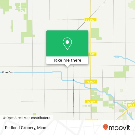 Mapa de Redland Grocery
