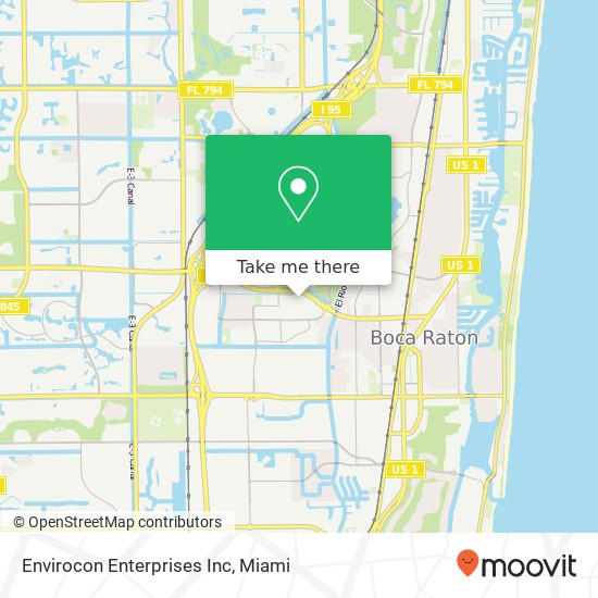 Mapa de Envirocon Enterprises Inc