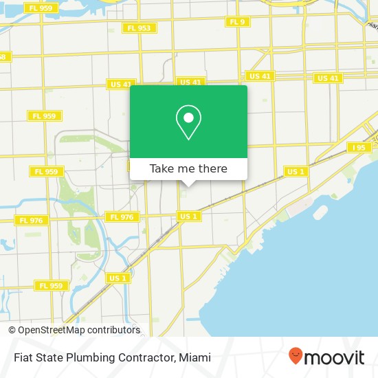 Fiat State Plumbing Contractor map