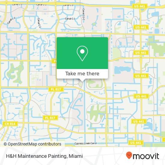 H&H Maintenance Painting map