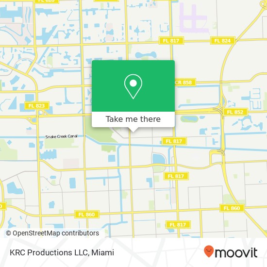 KRC Productions LLC map