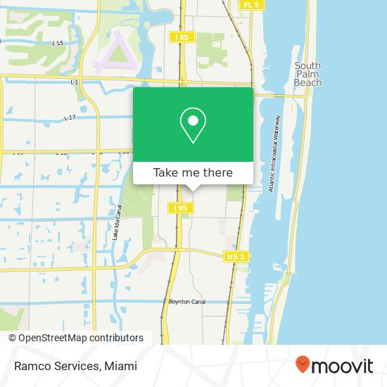 Ramco Services map