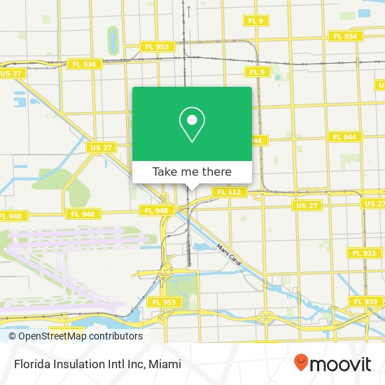 Mapa de Florida Insulation Intl Inc