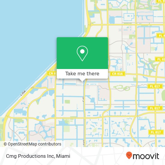 Cmg Productions Inc map