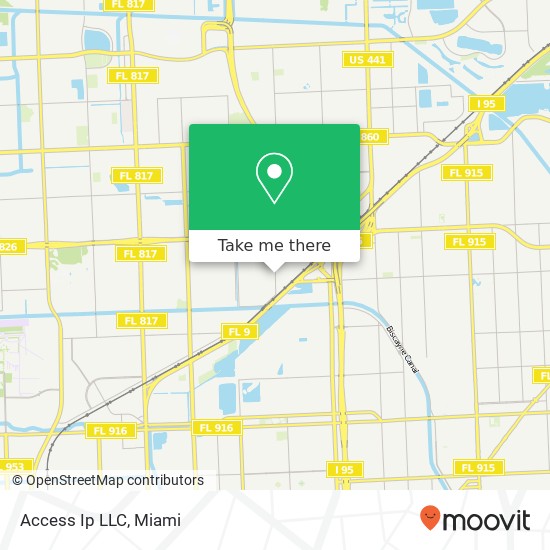 Access Ip LLC map