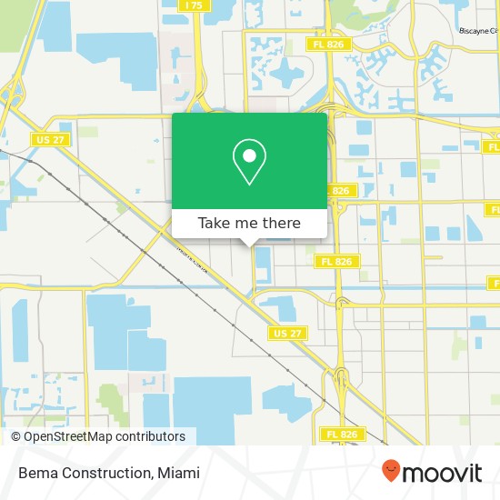 Bema Construction map