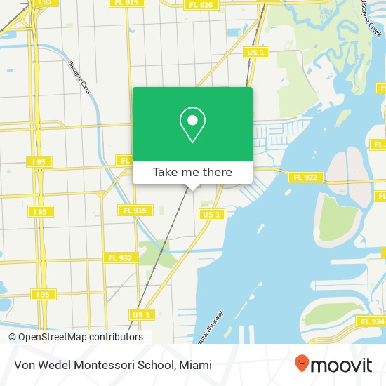 Von Wedel Montessori School map