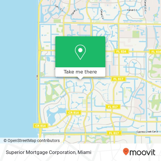 Mapa de Superior Mortgage Corporation