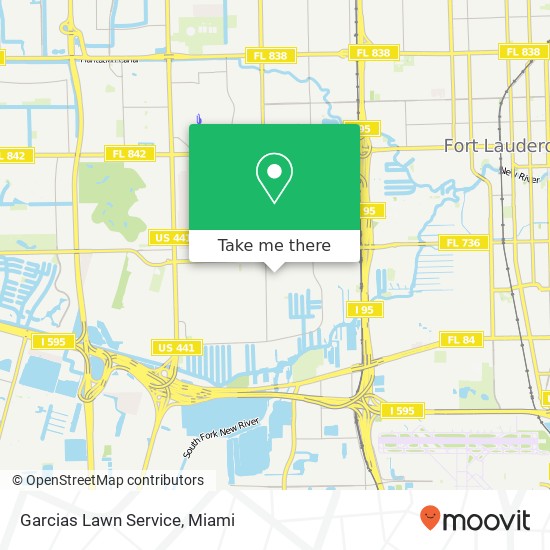 Garcias Lawn Service map